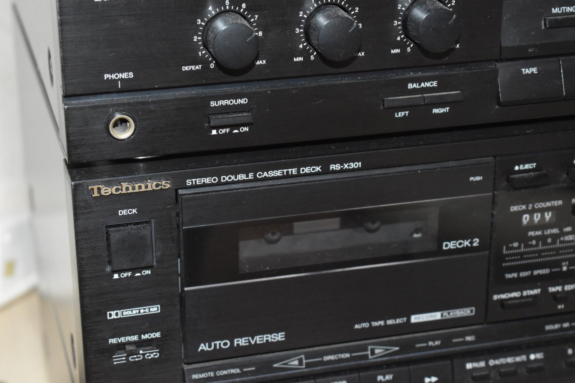 1 x Technics Separates Stereo System - Includes LW/MW/FM Tuner, Integrated Amplifier, Double - Image 4 of 9