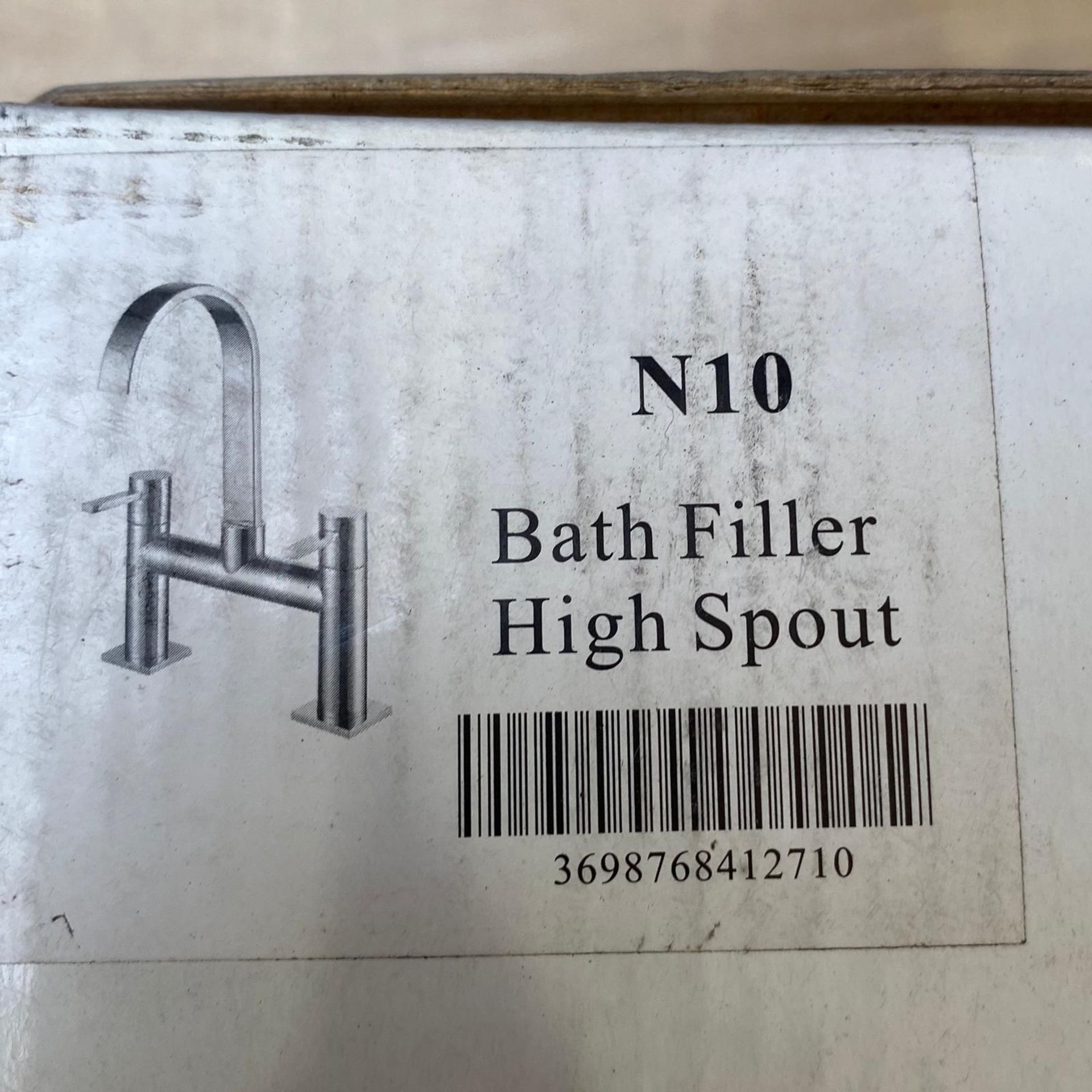 1 x Synergy Bath Filler Tap High Sprout - New Boxed Stock - Location: Altrincham WA14 - Image 2 of 3