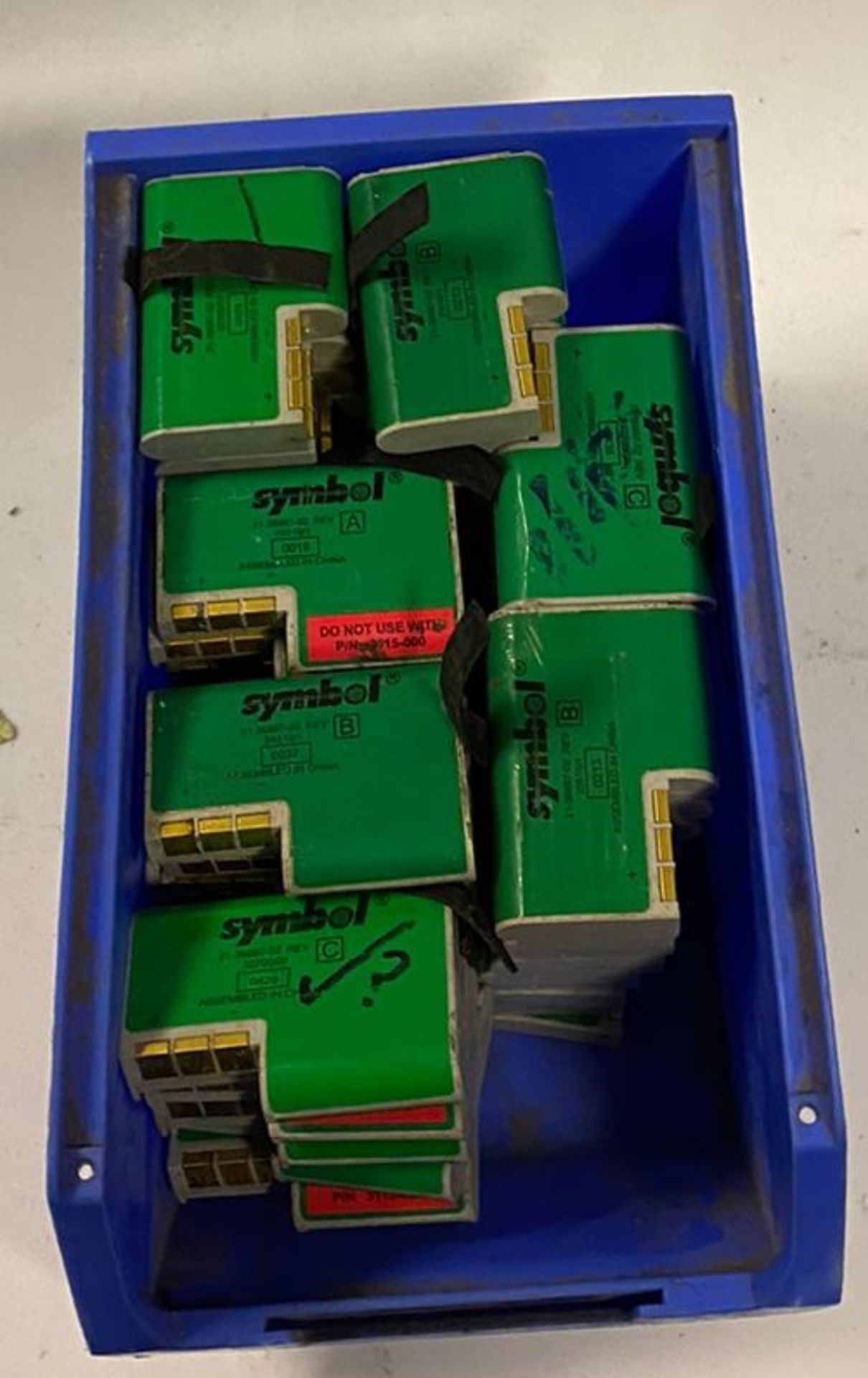 5 x Symbol 21-36897-02 Rechargeable 6.0V Batteries - Used Condition - Location: Altrincham WA14 - - Image 2 of 5