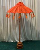 4 x Balinese Umbrellas - Dimensions: 81x48cm - Ref: Lot 85 - CL548 - Location: Near Market