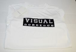 1 x FUN&FUN "VISUAL GORGEOUS" T-Shirt In&nbsp;A&nbsp;Subtly&n