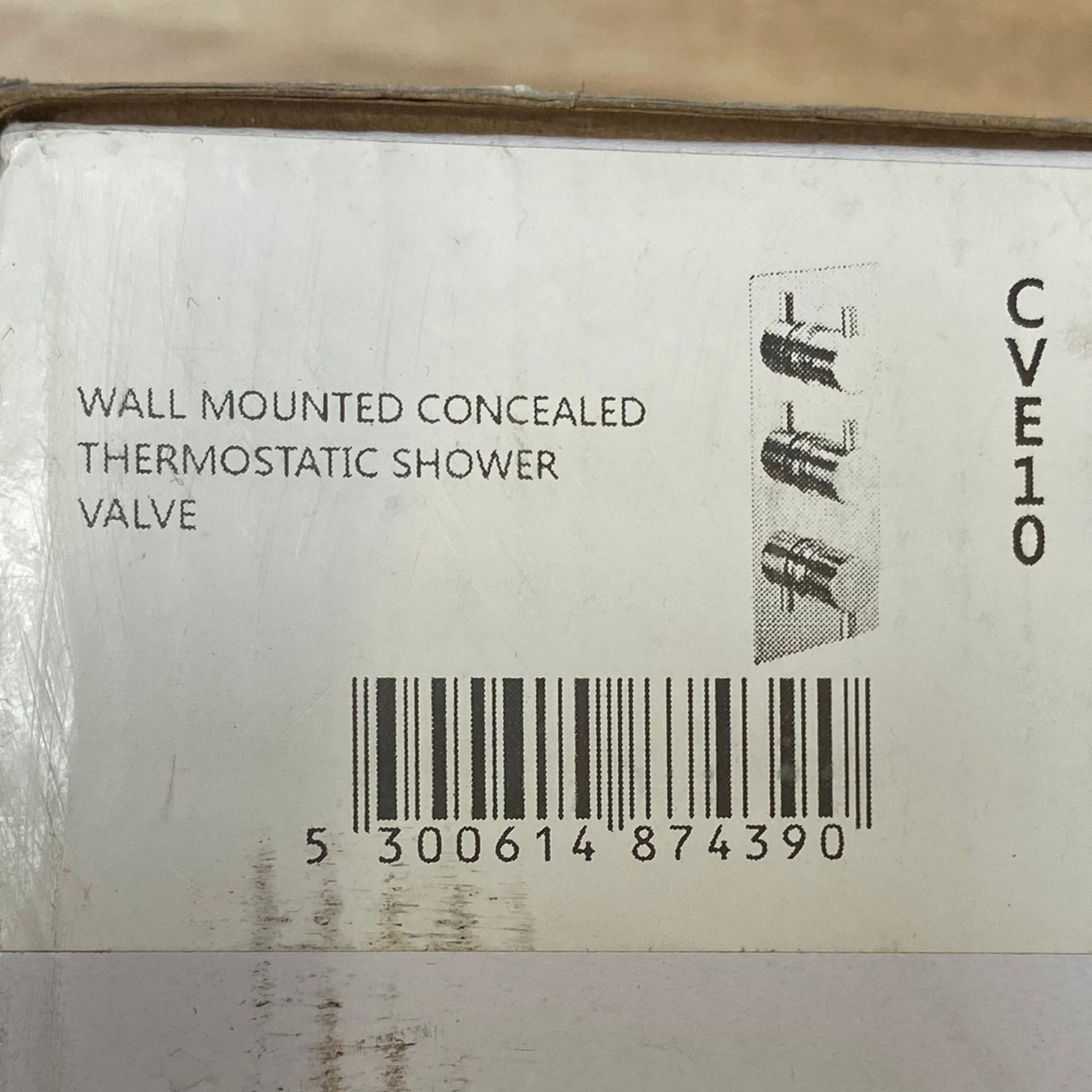 1 x Wall Mounted Concealed Thermostatic Shower Valve  - CVE10 - New Boxed Stock - Original RRP £272 - Image 4 of 4