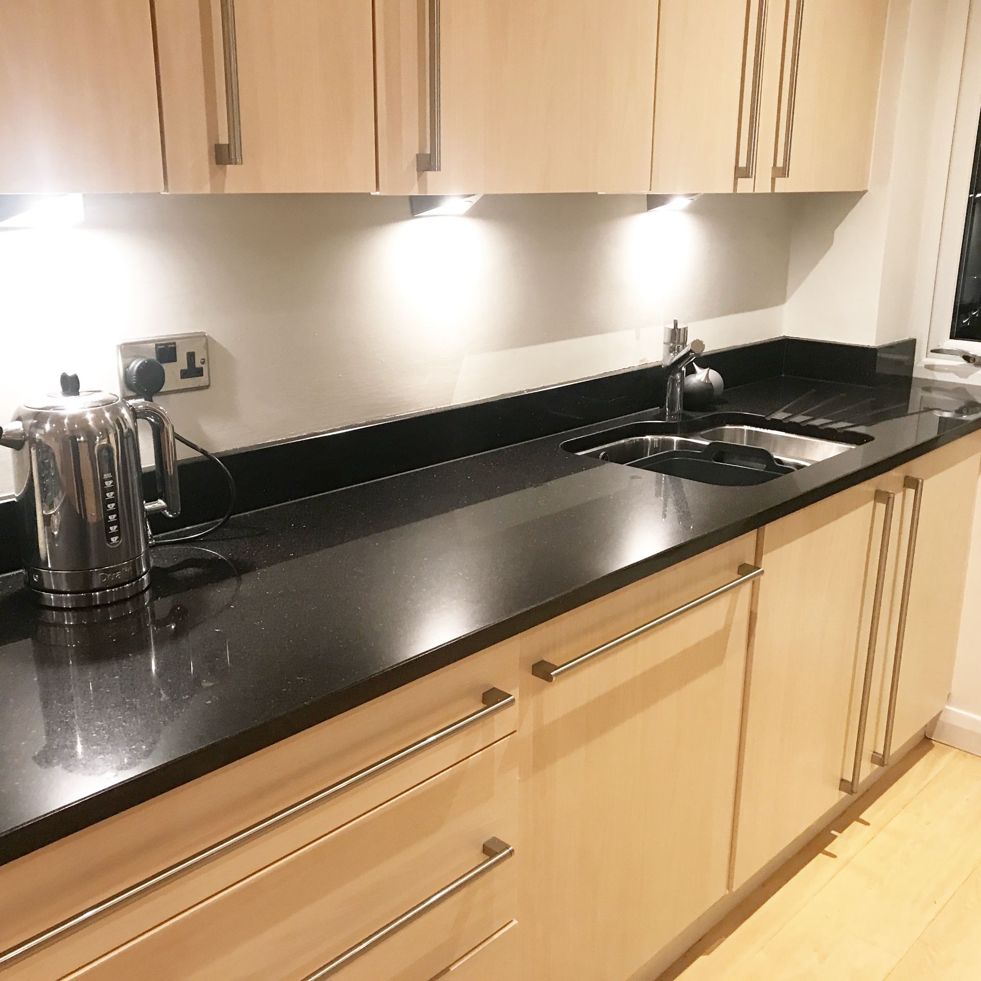 1 x Fitted Kitchen Featuring Birch Soft Close Doors, Black Granite Worktops and Zanussi Appliances - - Image 24 of 51