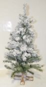 5 x Mini Imitation Christmas Trees - Ex-Display, From A World-renowned UK Department Store - 2-3ft