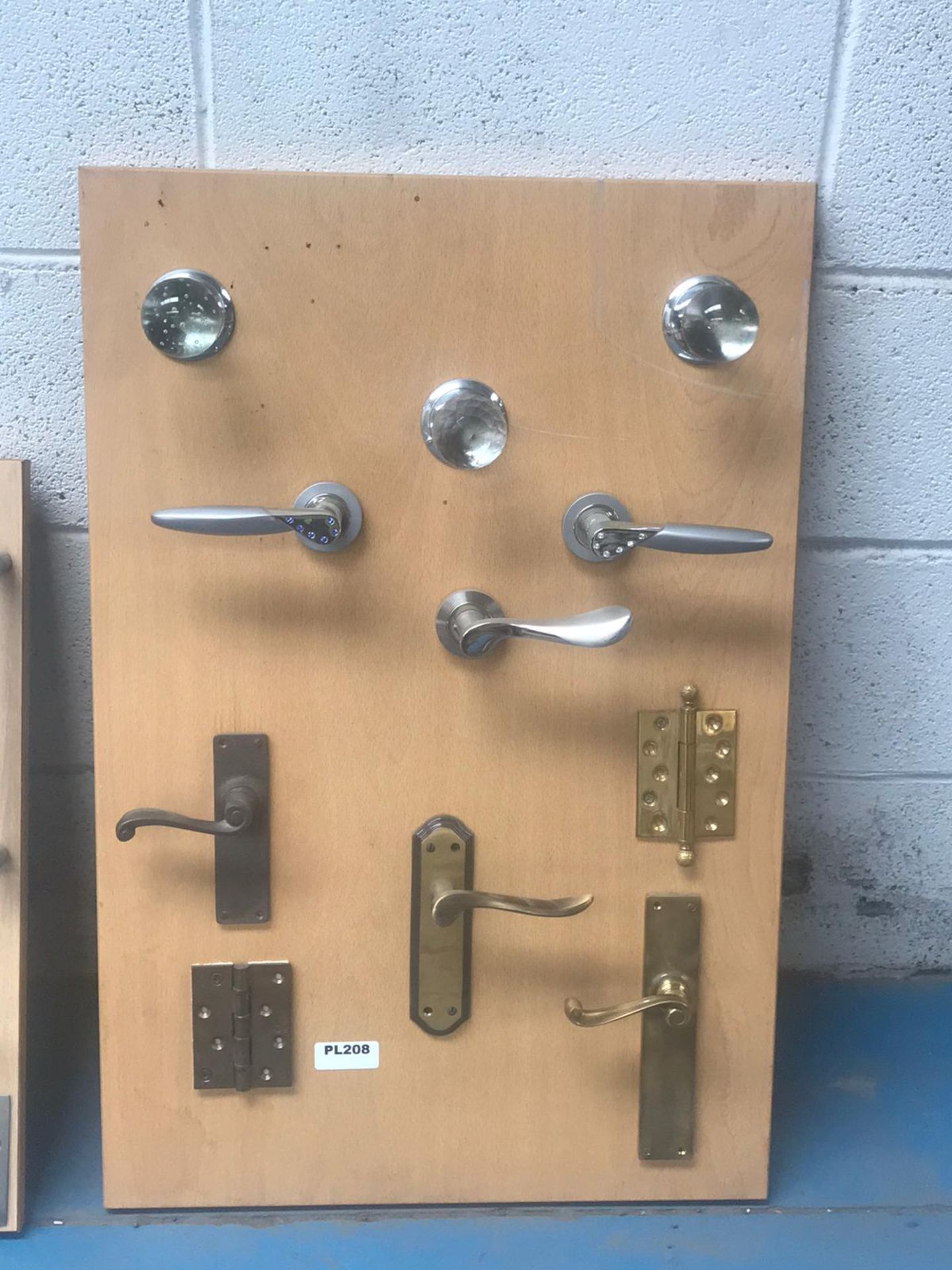 Large Collection of Display Units Fitted With Various Door Handles, Knobs, Knockers, Switches, - Image 6 of 15