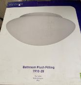 2 x Searchlight Bathroom Flush Fitting - Ref: 1910-28 - New and Boxed - RRP: £40 (each)