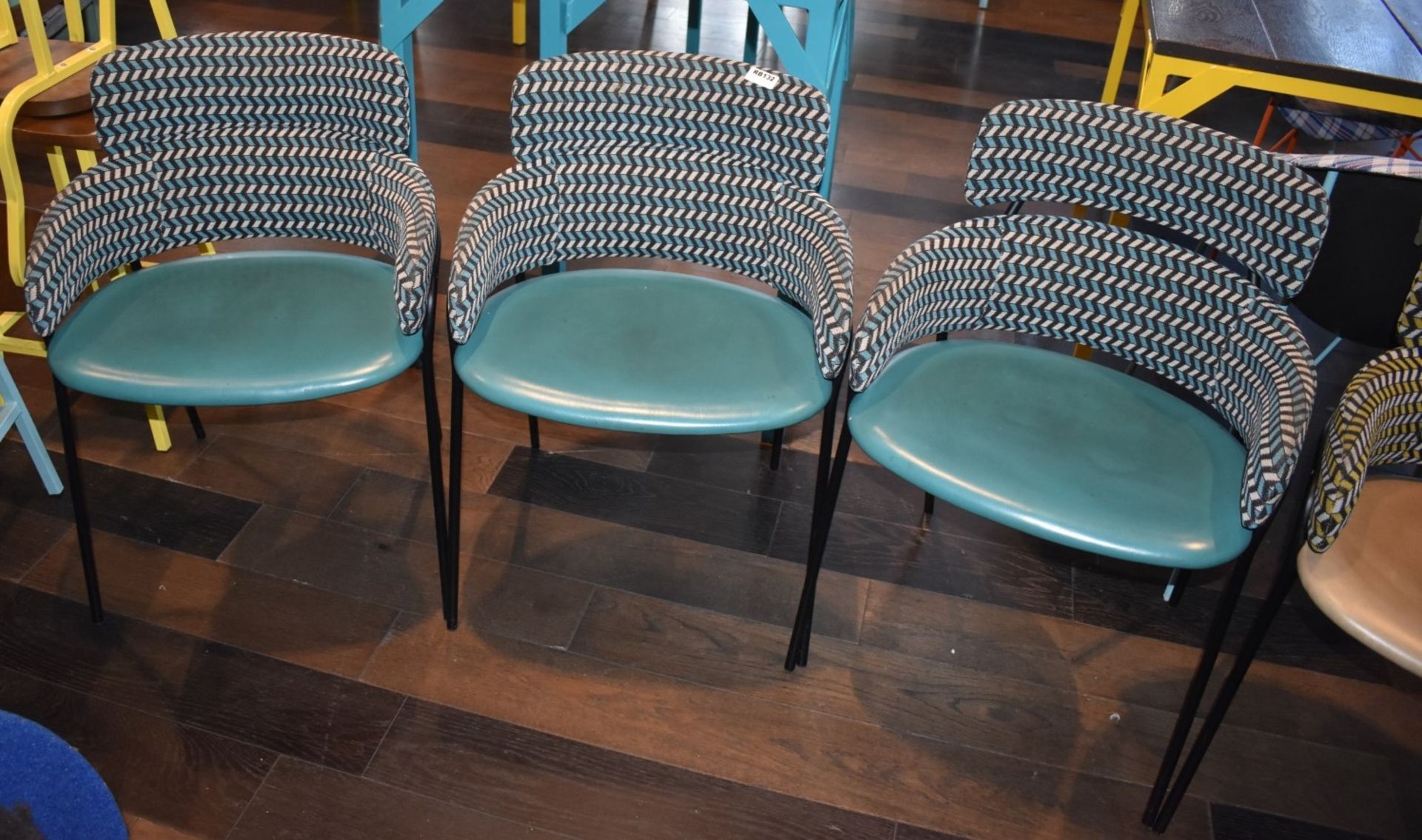 6 x Designer Debi Strike Dining Chairs - Made in Italy - RRP £2,400 - Ref: RB132 - CL558 - Location: - Image 8 of 12