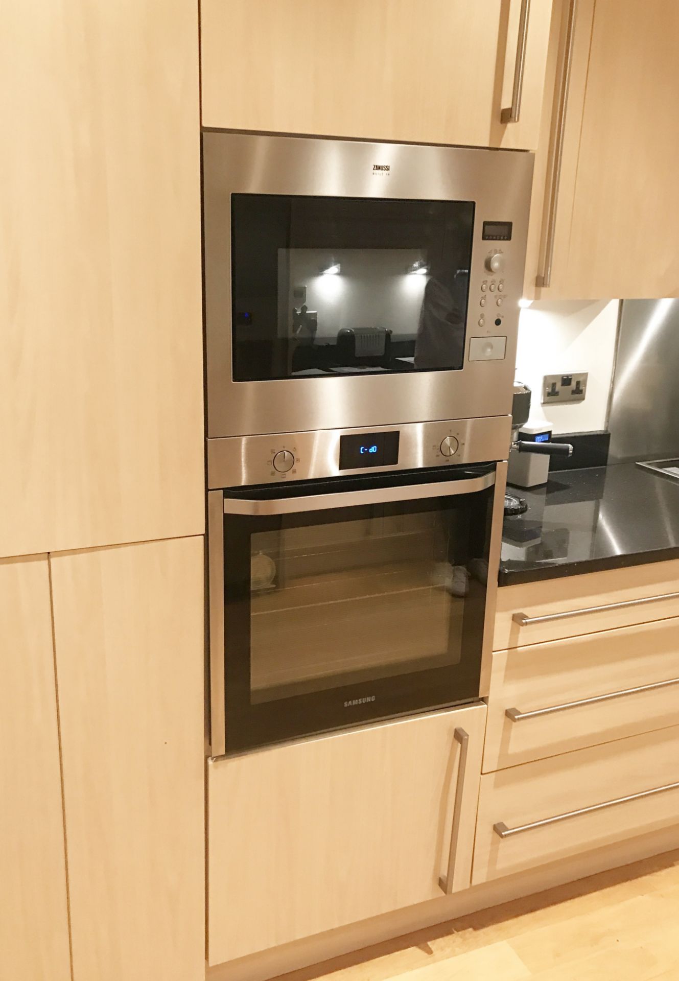 1 x Fitted Kitchen Featuring Birch Soft Close Doors, Black Granite Worktops and Zanussi Appliances - - Image 8 of 51