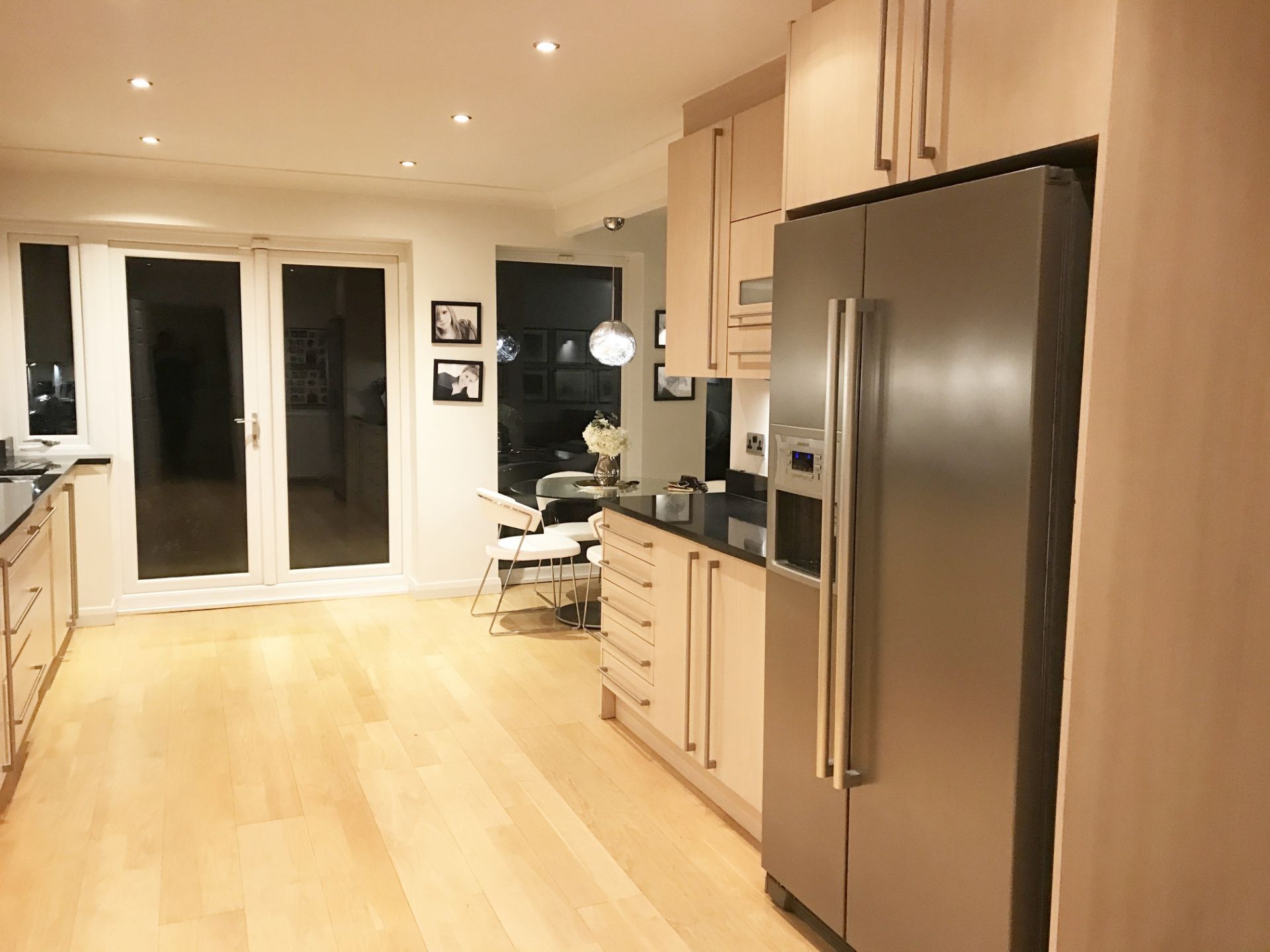 1 x Fitted Kitchen Featuring Birch Soft Close Doors, Black Granite Worktops and Zanussi Appliances - - Image 29 of 51
