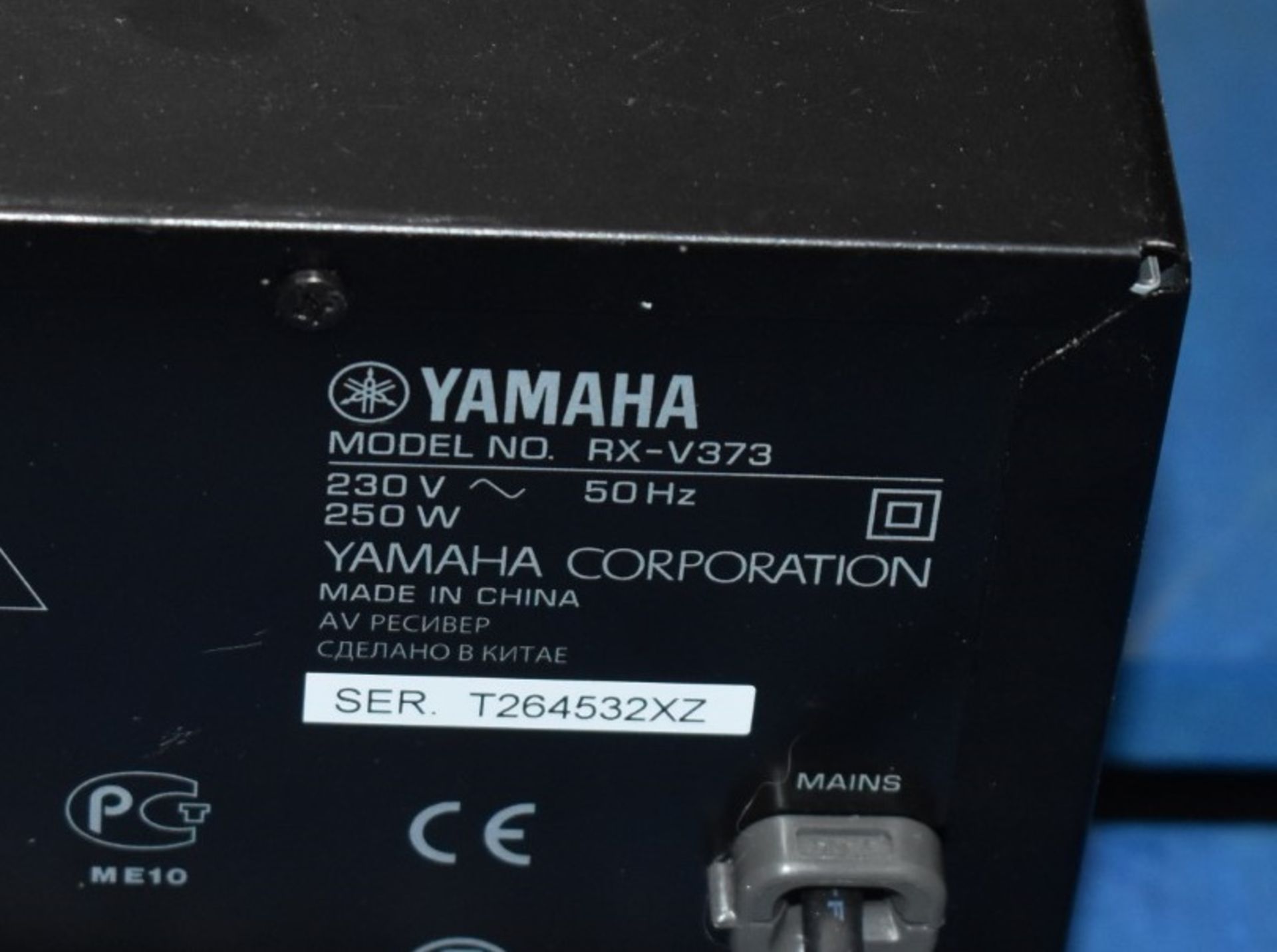 1 x Yamaha RX-V373 Natural Sound AV Receiver - DSP Cinema Amp - Ref: In2105 Pal1 WH1 - CL546 - - Image 5 of 6