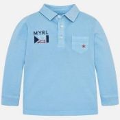 1 x MAYORAL Shirt - New With Tags - Size: 8 - Ref: 3127 - CL580 - NO VAT ON THE HAMMER - Location