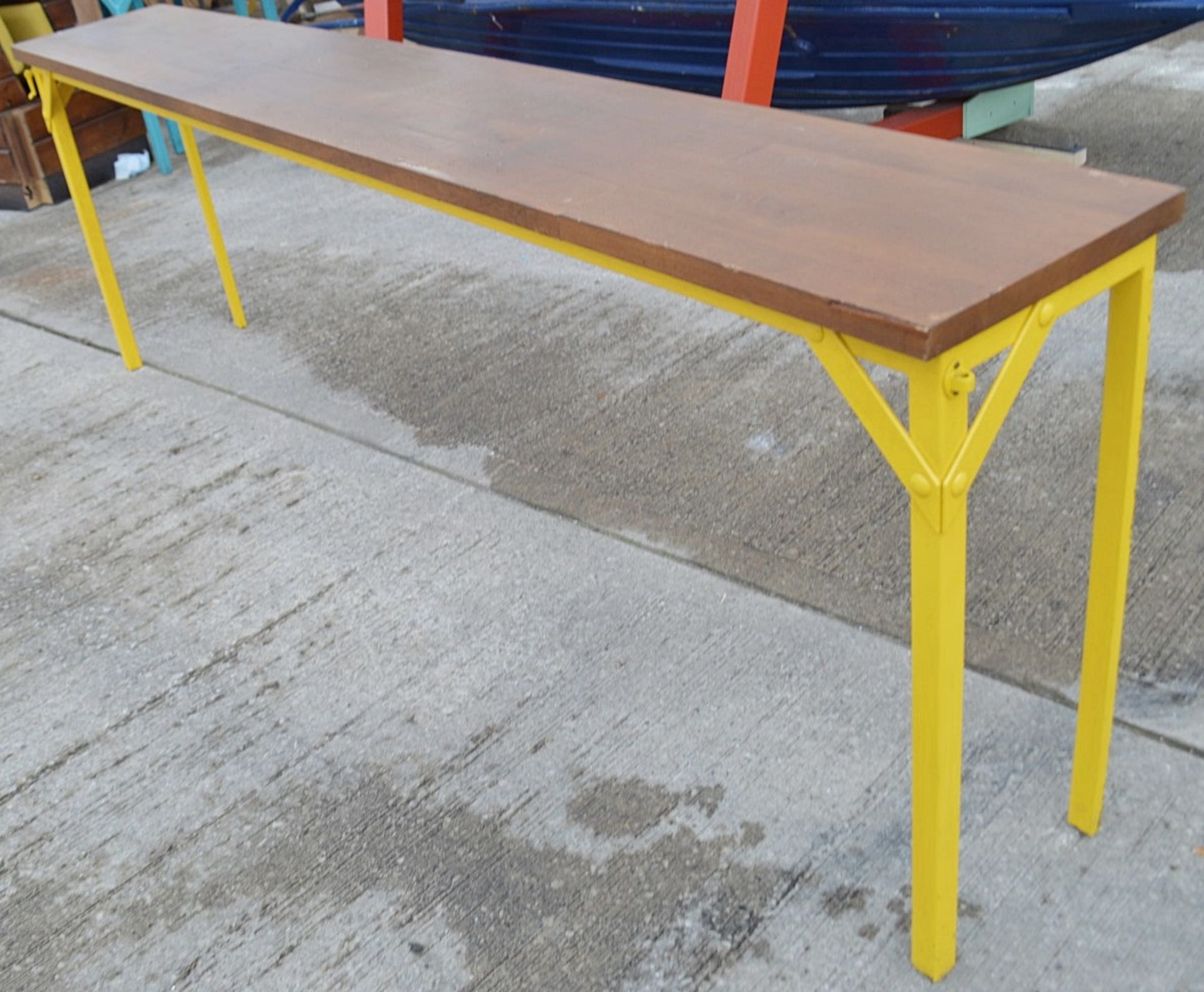 1 x 2.8 Metre Long Restaurant Bench - Dimensions: W280 x D41 H92cm