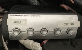 1 x QED SS50 Transmatch 5 Way Speaker Switch - CL587 - Location: Altrincham WA14