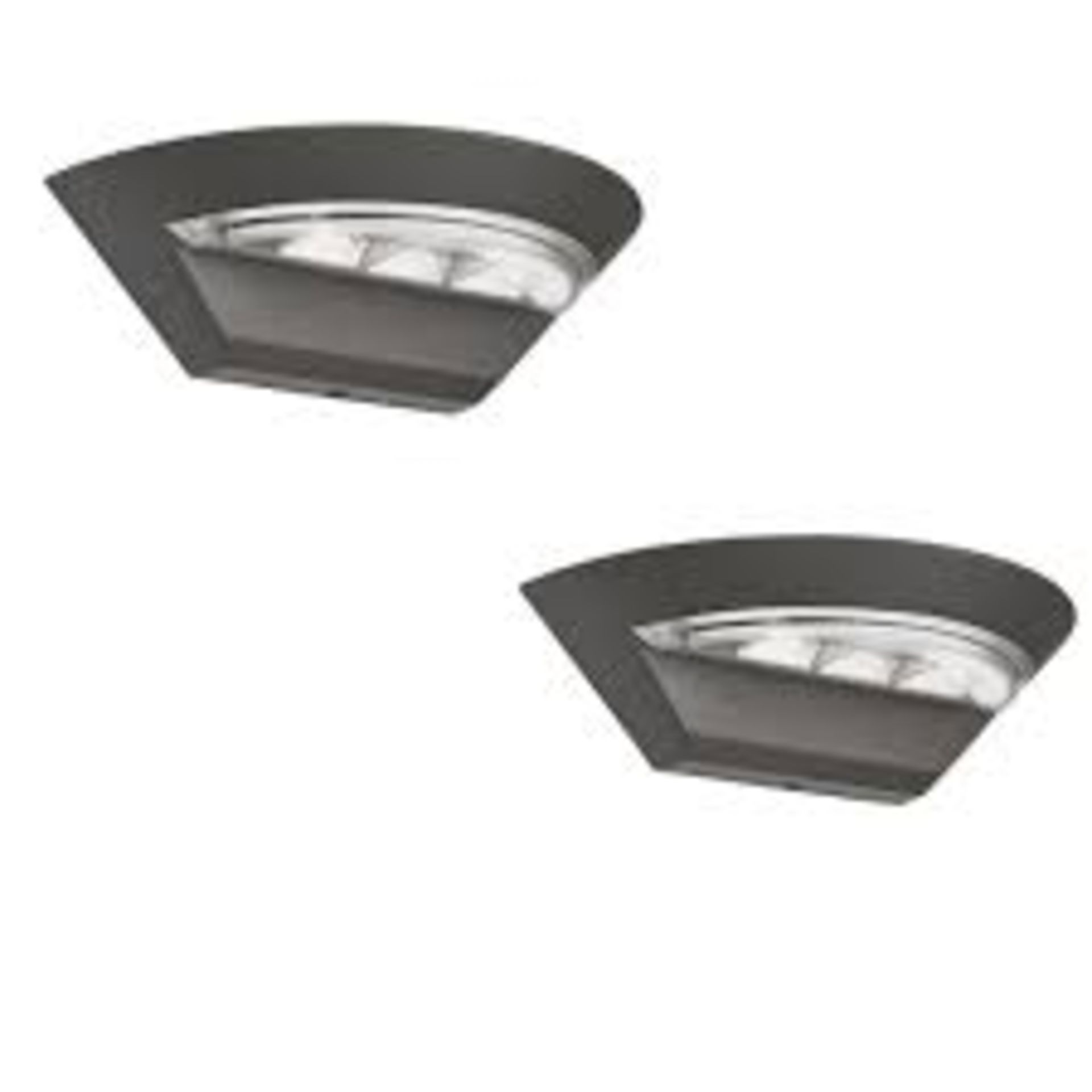 2 x Searchlight LED Outdoor Wall Light - Ref: 5122GY - New and Boxed - RRP: £70 (each) - Image 2 of 4