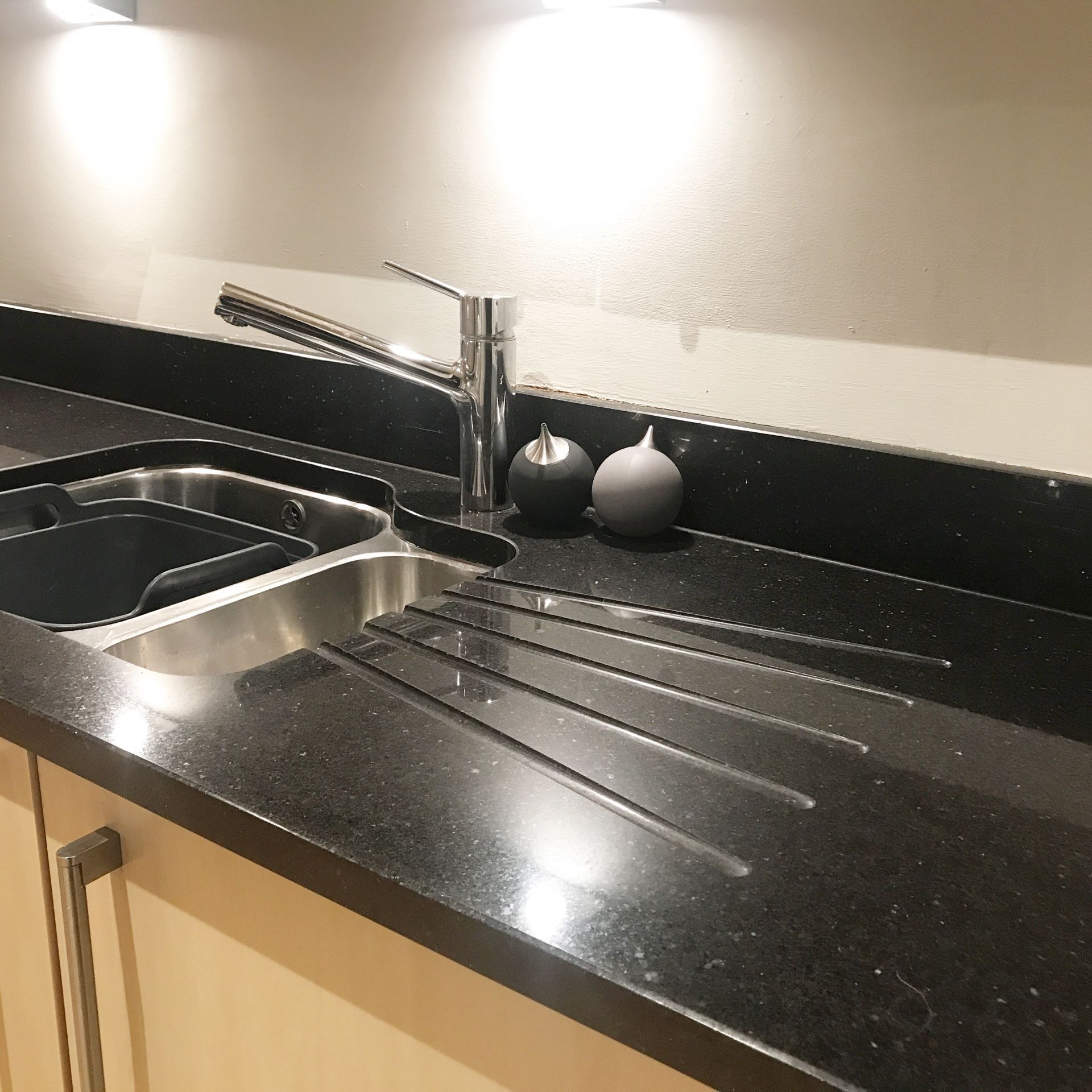 1 x Fitted Kitchen Featuring Birch Soft Close Doors, Black Granite Worktops and Zanussi Appliances - - Image 20 of 51