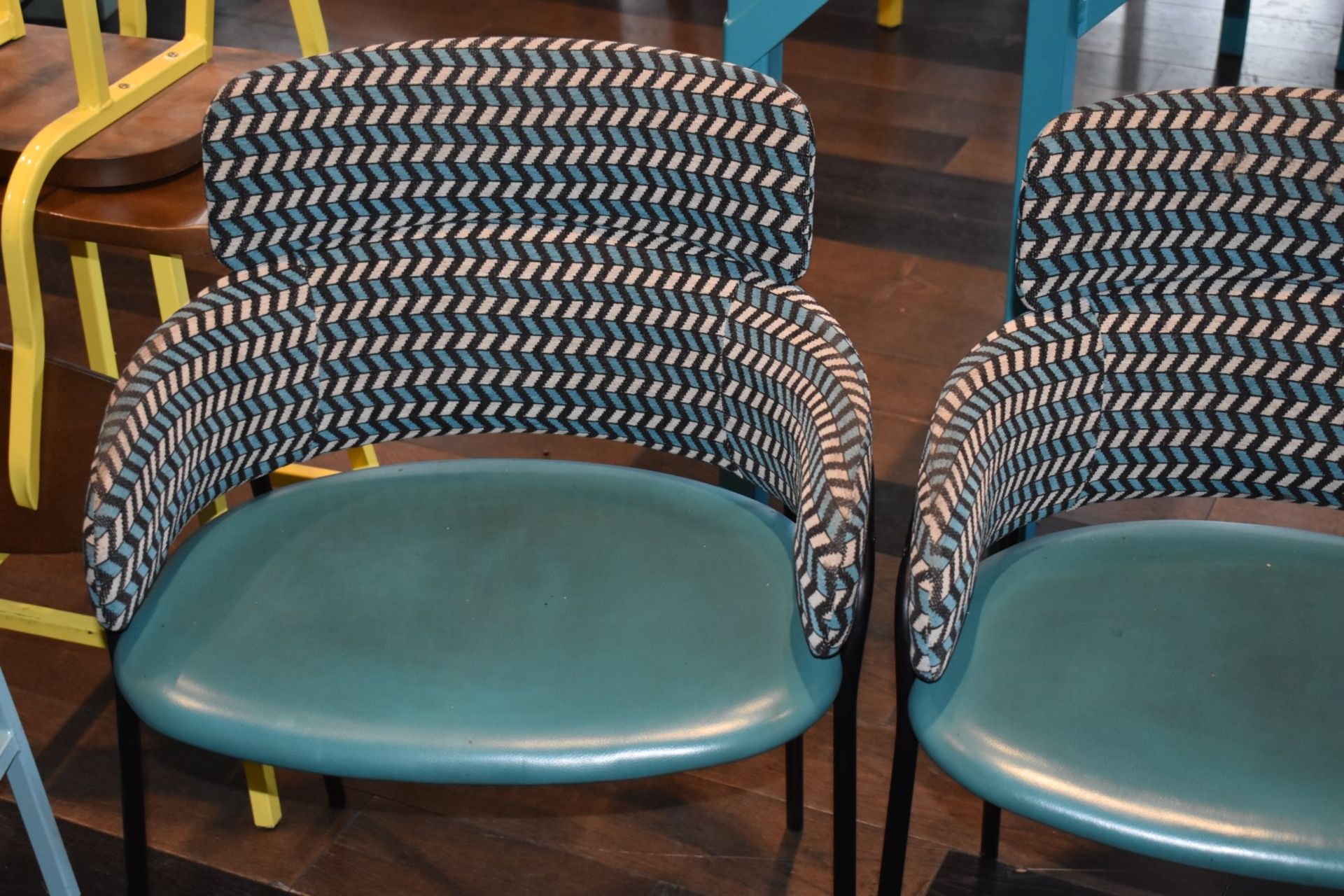 6 x Designer Debi Strike Dining Chairs - Made in Italy - RRP £2,400 - Ref: RB132 - CL558 - Location: - Image 3 of 12