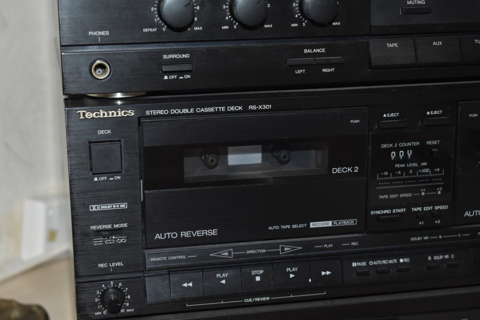 1 x Technics Separates Stereo System - Includes LW/MW/FM Tuner, Integrated Amplifier, Double - Image 5 of 9