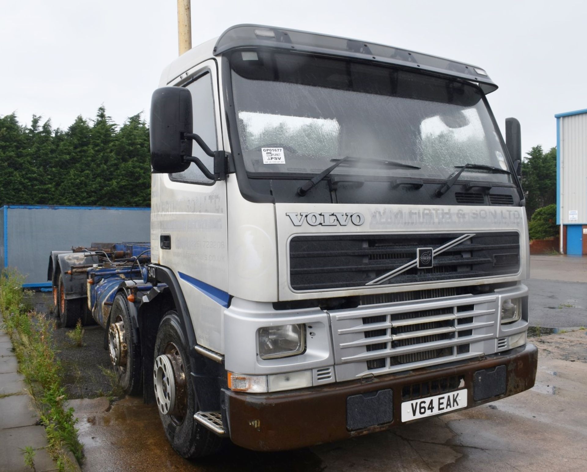 1 x Volvo 340 Plant Lorry With Tipper Chasis and Fitted Winch - CL547 - Location: South Yorkshire. - Image 3 of 25