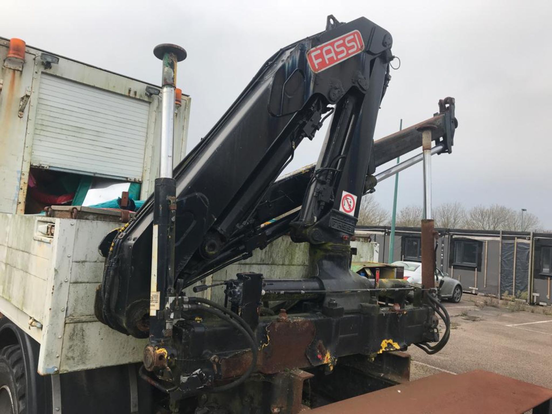 1991 Leyland DAF 180 Turbo Freighter 17.18 Truck With Fassi Loader Crane - Location: Sandwich, - Image 2 of 32