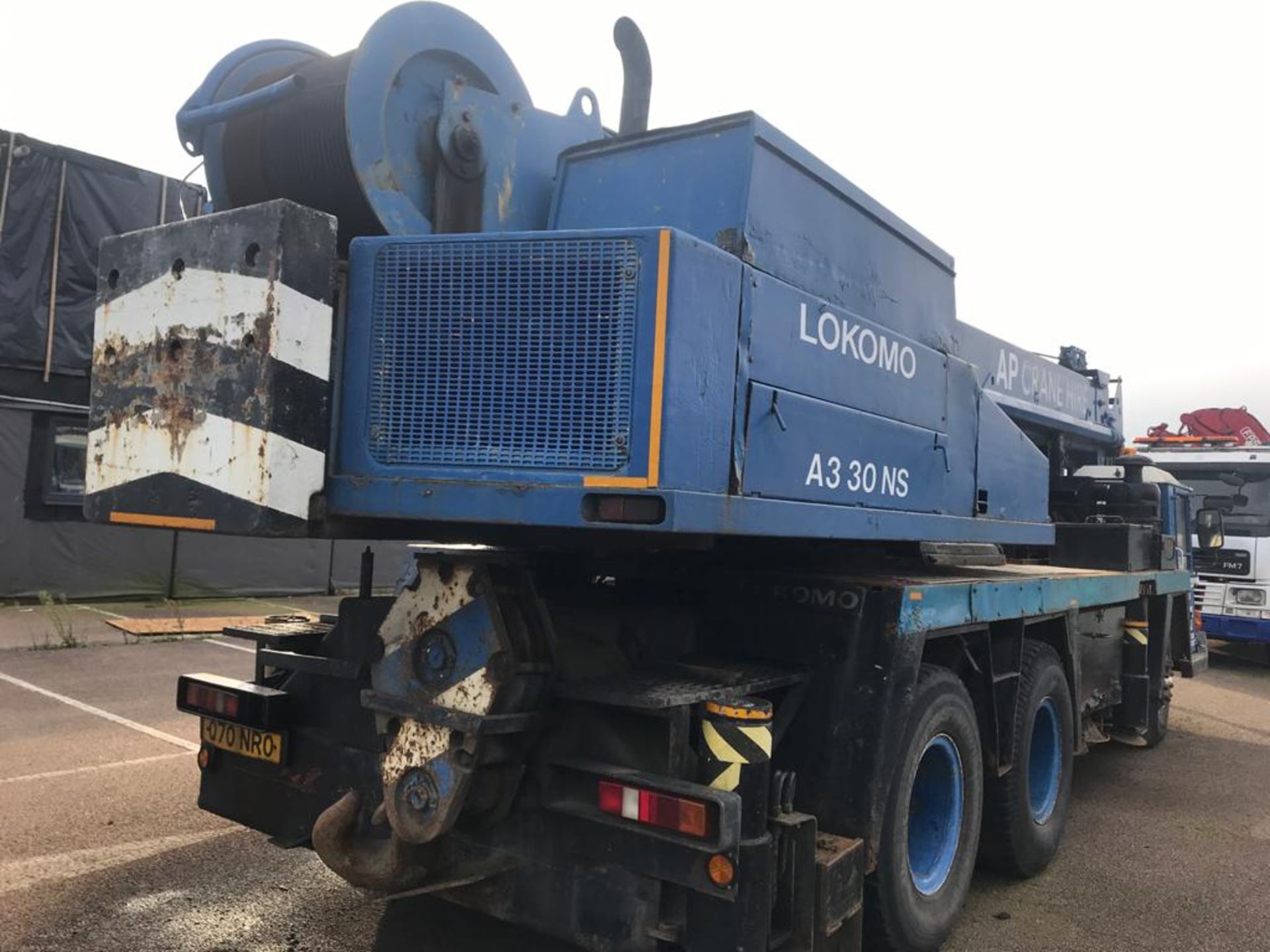 1988-1999 Sisu Lokomo A330NS 30 Tonne Mobile Crane With 9000cc Diesel Engine - Location: Dover - Image 9 of 38