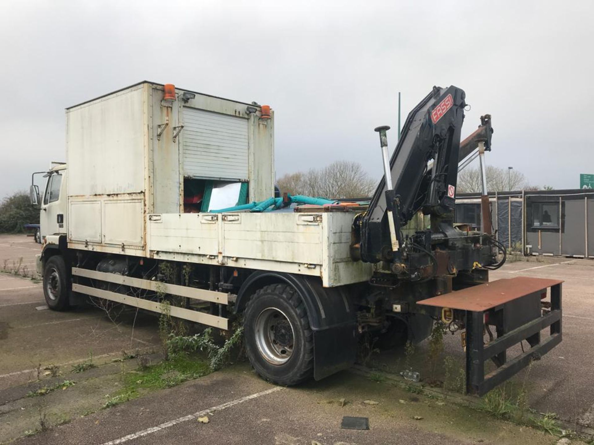 1991 Leyland DAF 180 Turbo Freighter 17.18 Truck With Fassi Loader Crane - Location: Sandwich, - Image 3 of 32