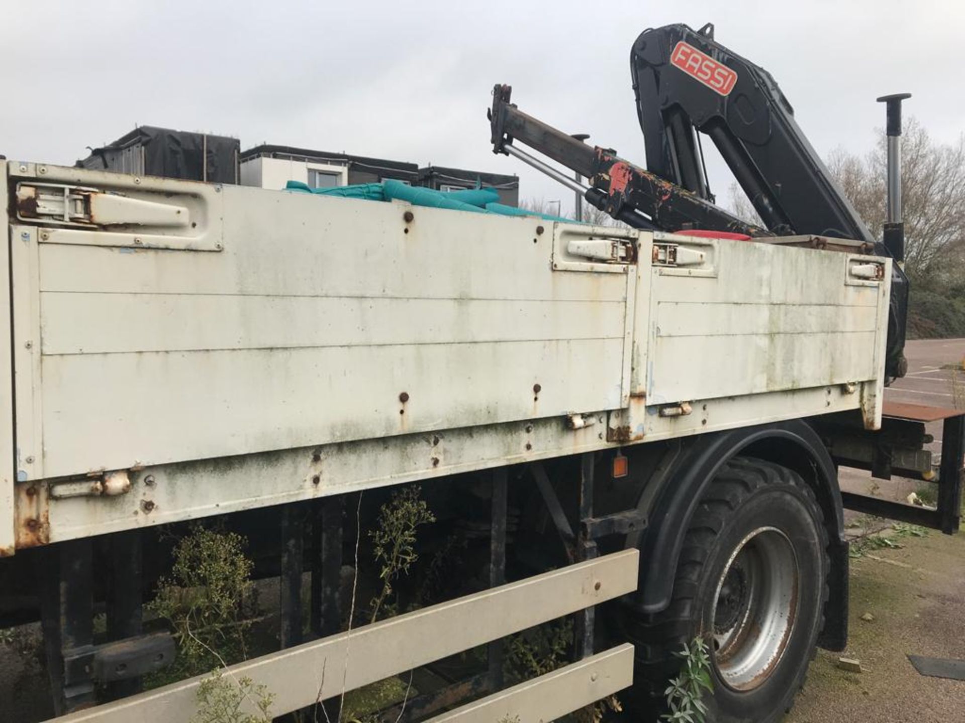 1991 Leyland DAF 180 Turbo Freighter 17.18 Truck With Fassi Loader Crane - Location: Sandwich, - Image 31 of 32