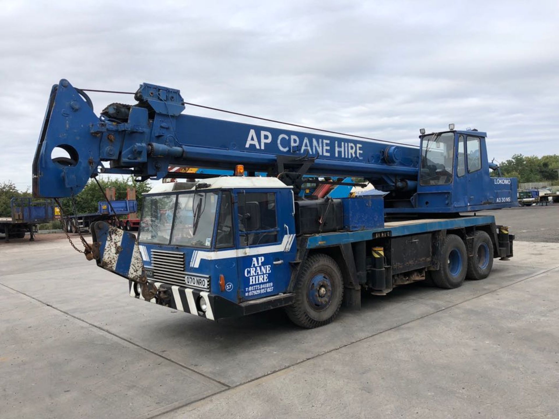 1988-1999 Sisu Lokomo A330NS 30 Tonne Mobile Crane With 9000cc Diesel Engine - Location: Dover - Image 35 of 38