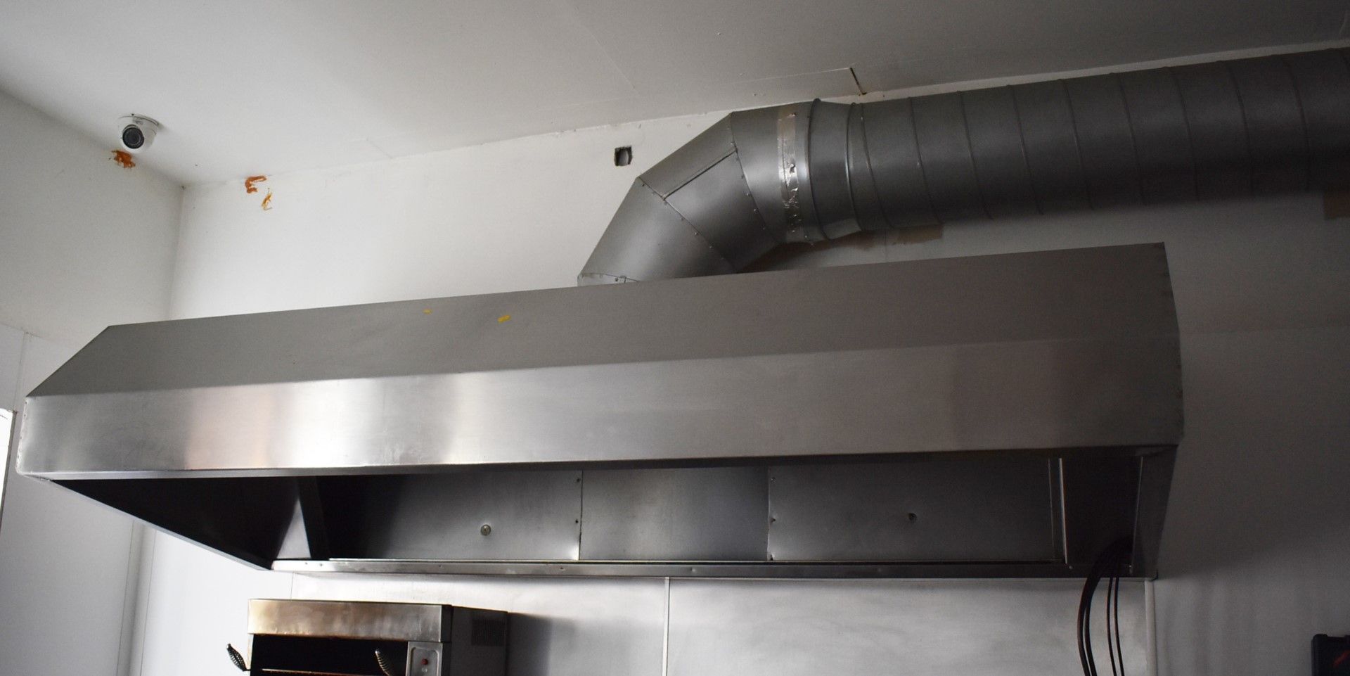 1 x Commercial Kitchen Extractor Canopy - Filters Not Included - Size 240 x 107 cms - CL586 - - Image 2 of 2
