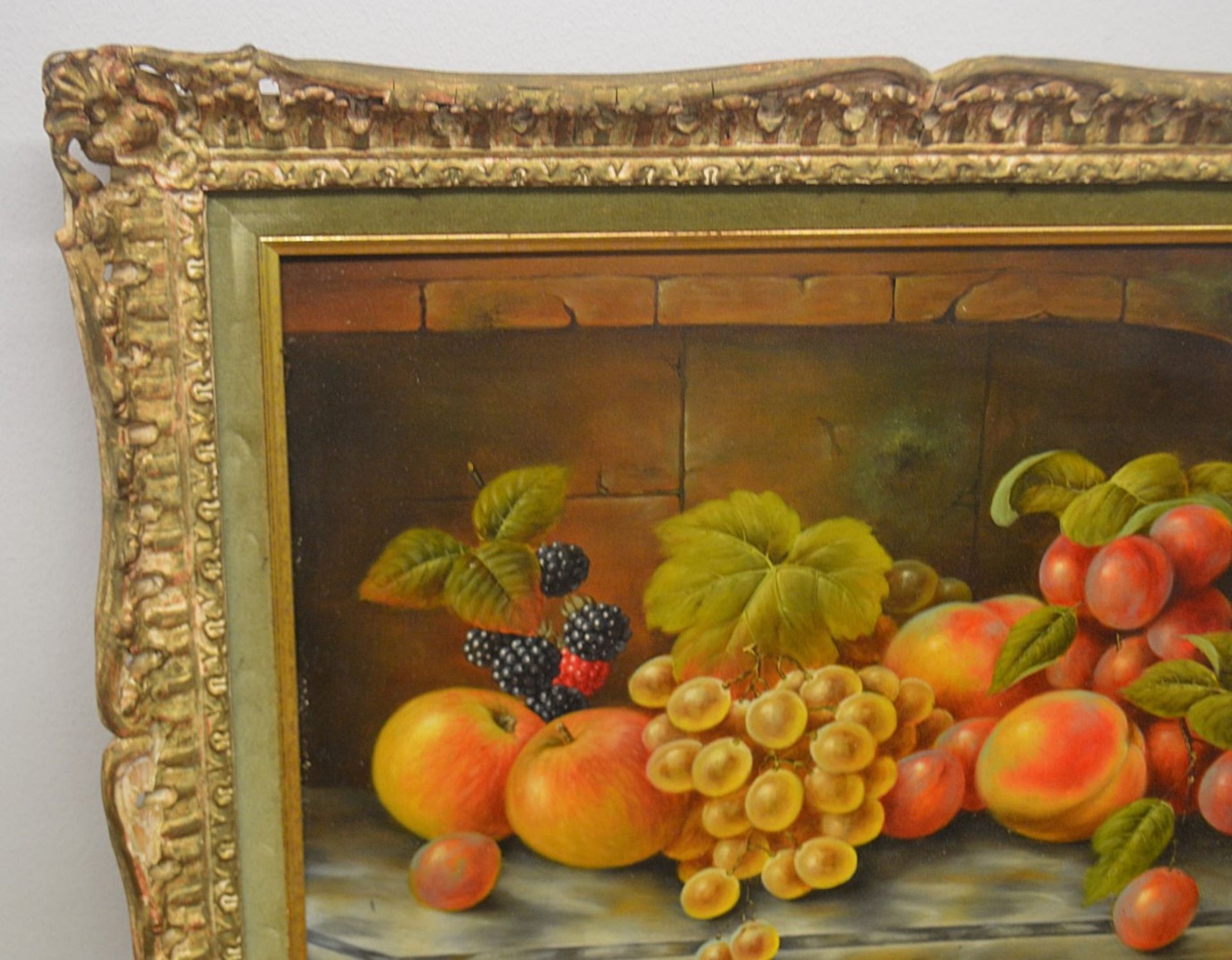 1 x Framed Picture Of Fruit - Dimensions: 52 x 42cm - Ref: MD165 / WH1 D-OFF - Pre-owned, From A - Image 2 of 7