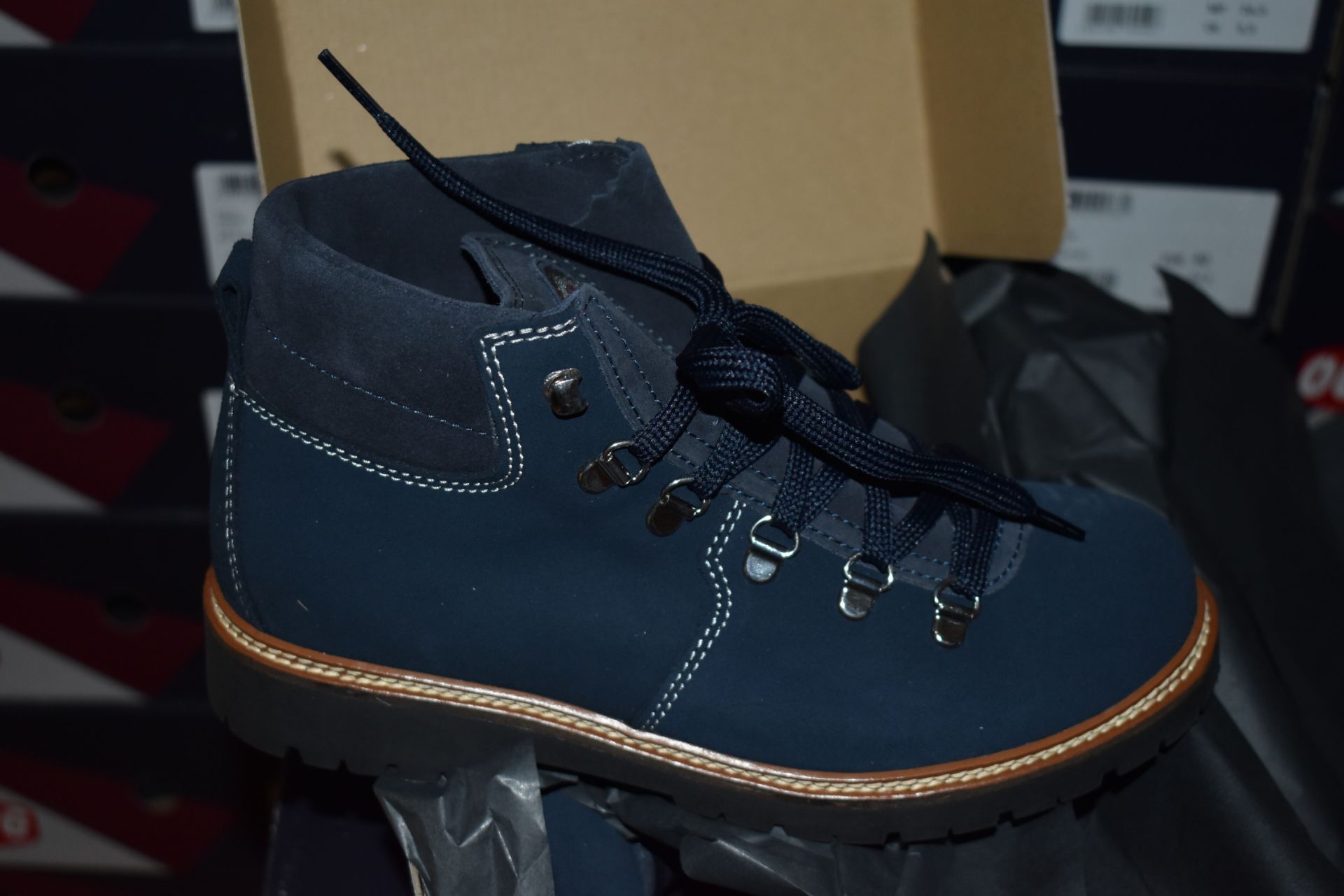 1 x Pair of Designer Olang Merano 82 Blu Women's Winter Boots - Euro Size 38 - Brand New Boxed Stock - Image 3 of 4