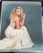 1 x Signed Autograph Colour Picture - Margot Robbie - With COA - Size 10 x 8 Inch - CL590 - NO VAT