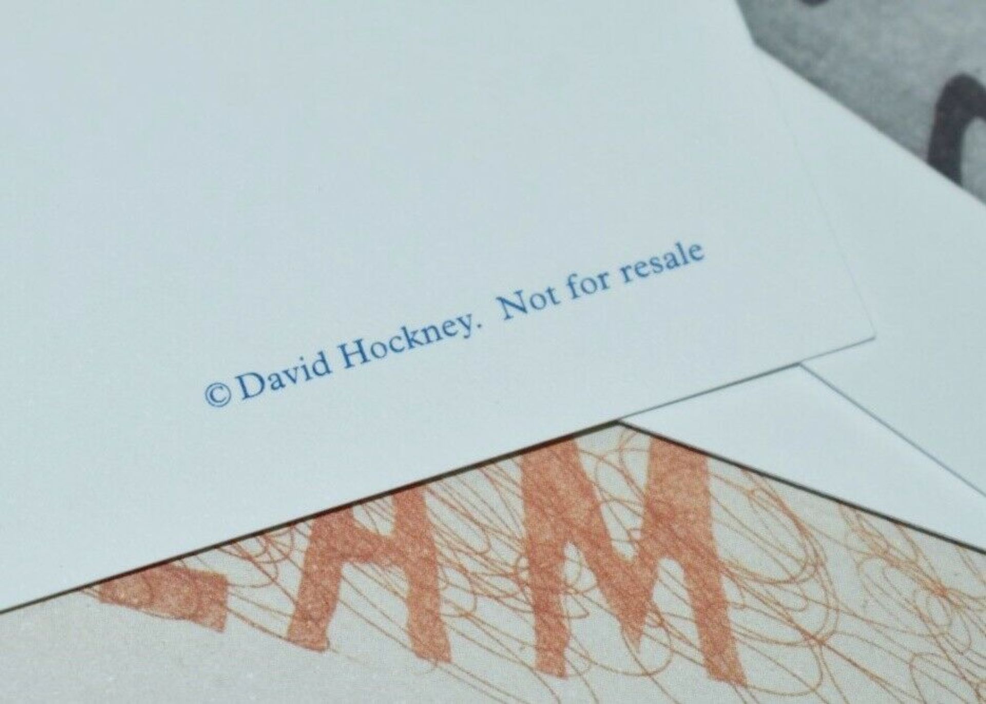1 x David Hockney Words & Pictures - British Council Touring Program With 11 Prints - Brand New - Image 4 of 9
