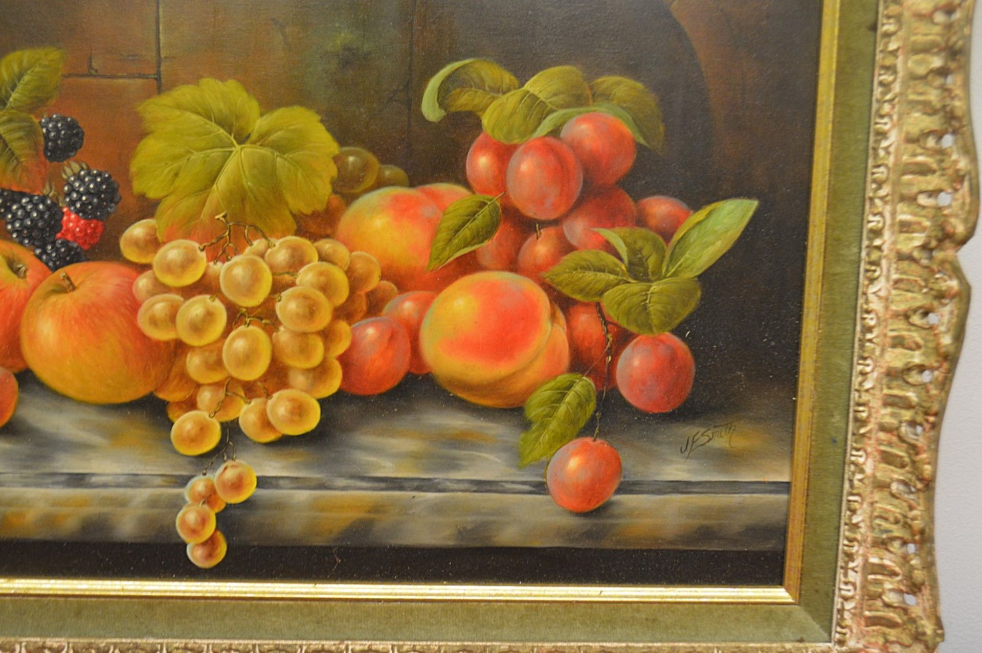 1 x Framed Picture Of Fruit - Dimensions: 52 x 42cm - Ref: MD165 / WH1 D-OFF - Pre-owned, From A - Image 4 of 7