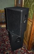 2 x Peavey Pro15 PA Speakers - CL586 - Location: Stockport SK1 This item is to be removed from a