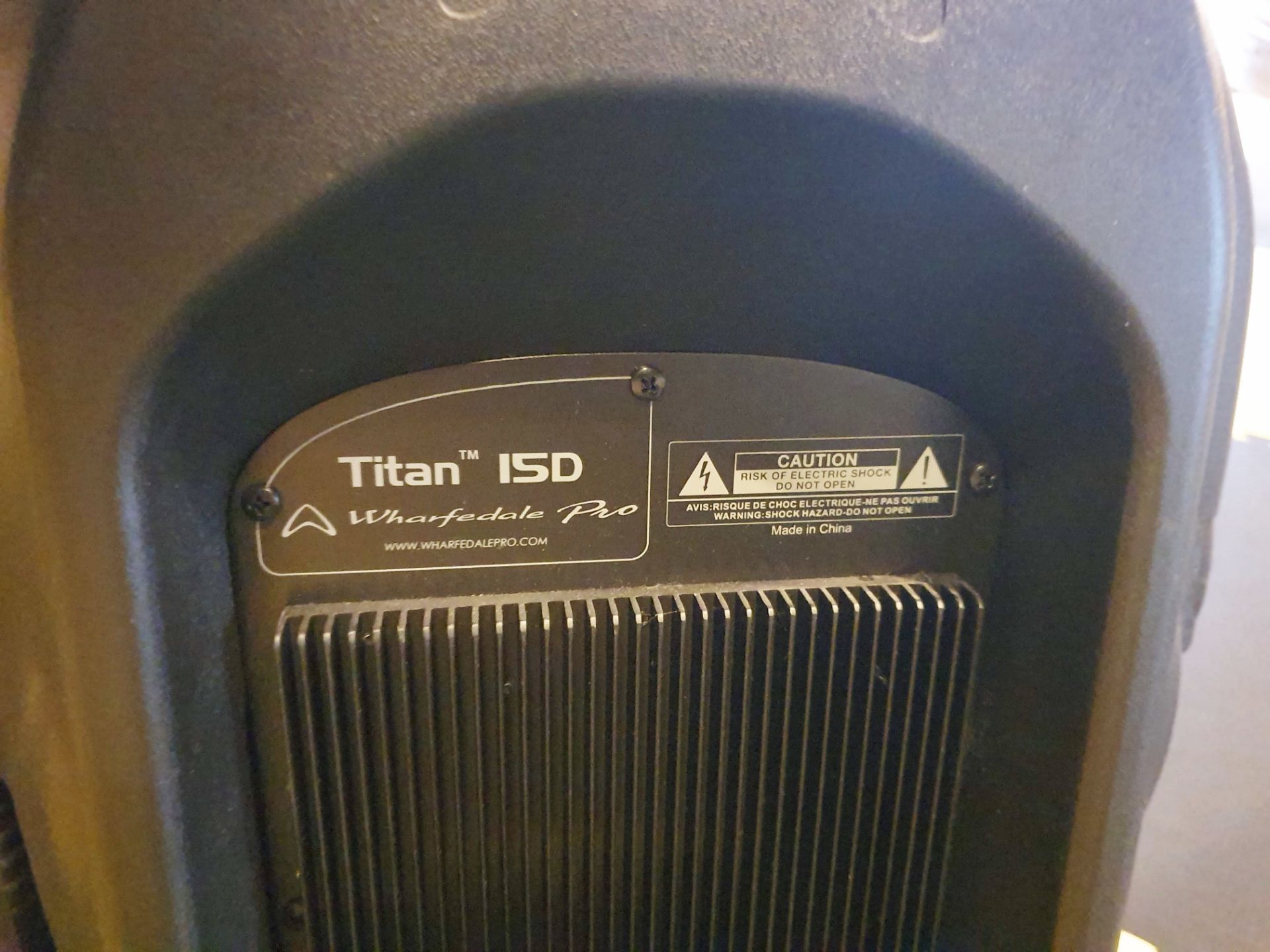 1 x Wharfdale Pro Titan 15D Active PA Speaker - RRP £250 - CL552 - Location: Altrincham - Image 4 of 4