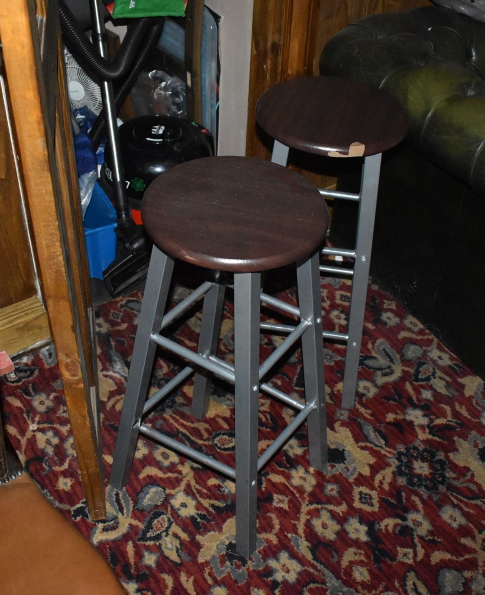 Approx 30 x Various Restaurant / Pub Chairs and Stools - Many Vintage Chairs Included - CL586 - - Image 6 of 10