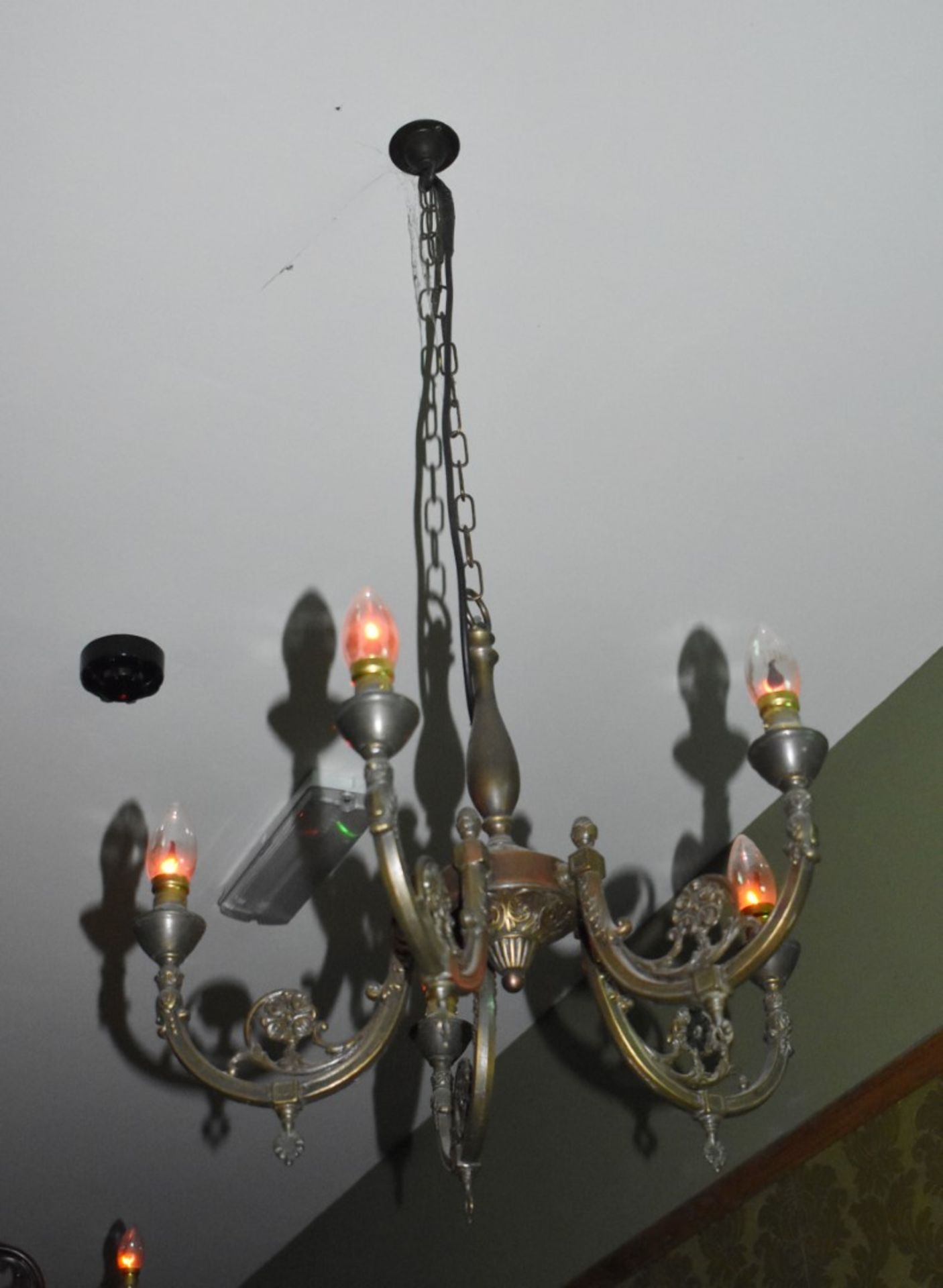 Large Collection of Assorted Light Fittings to Include Chandeliers, String Lighting, Rope Lights, - Image 16 of 17