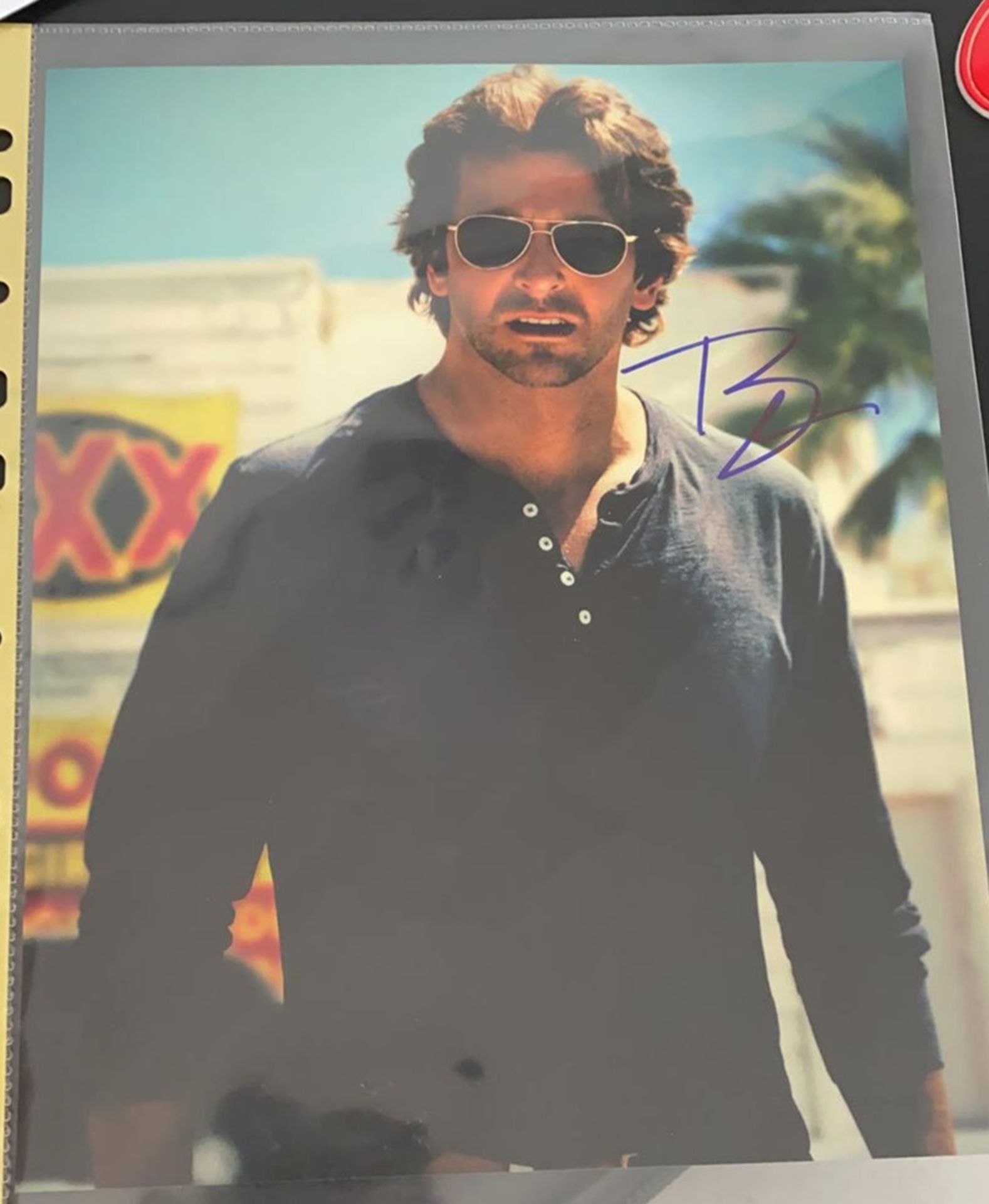 1 x Signed Autograph Picture - BRADLEY COOPER - With COA - Size 12 x 8 Inch - CL590 - NO VAT ON - Image 2 of 3