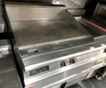 1 x Falcon Countertop Griddle With Solid Top - H44 x 80 x 80 cms - CL554 - Ref IM213 - Location: