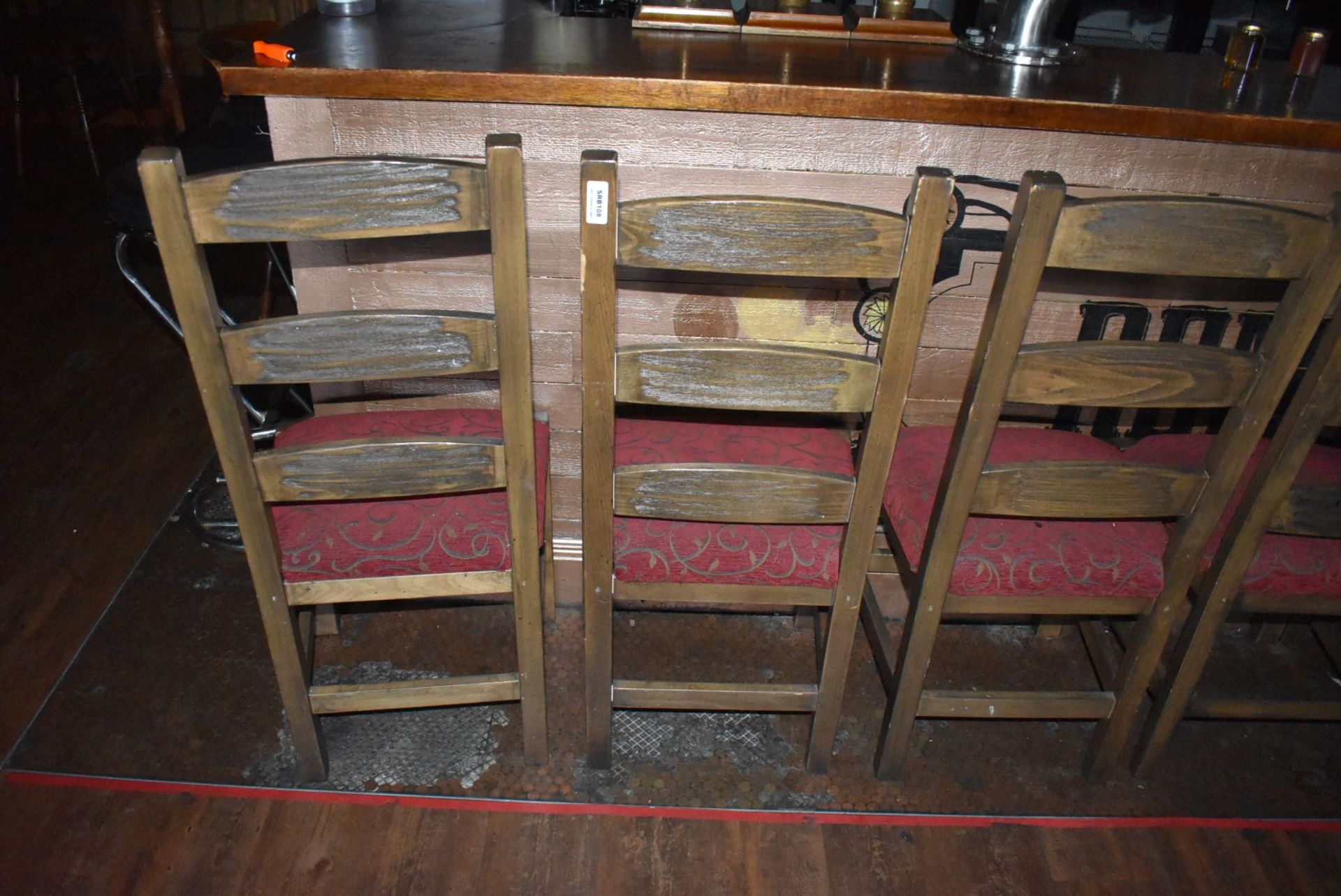 Approx 30 x Various Restaurant / Pub Chairs and Stools - Many Vintage Chairs Included - CL586 - - Image 9 of 10