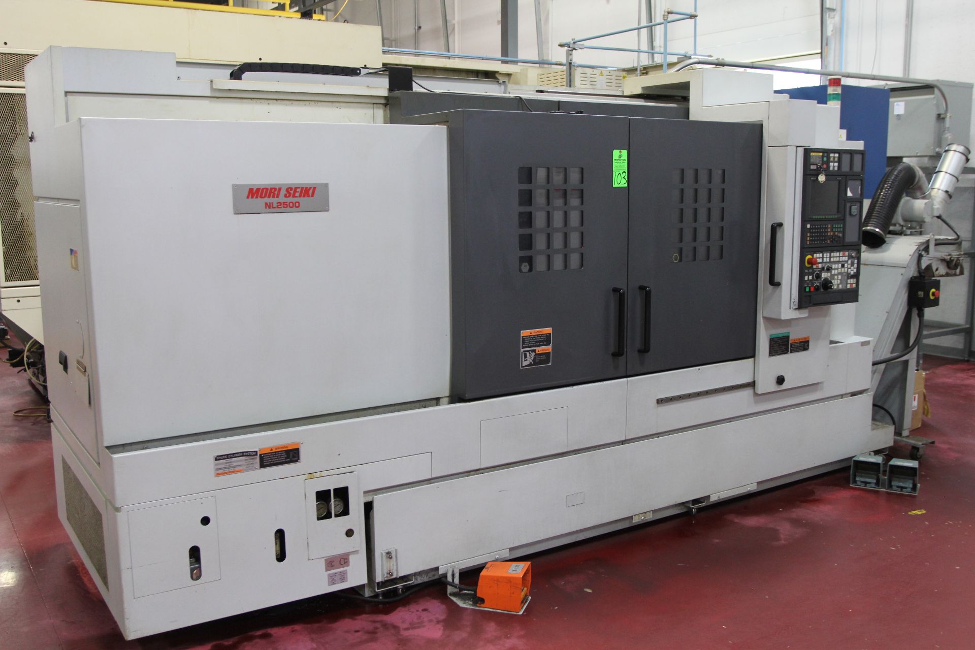 2005 MORI SEIKI NL2500Y/1250 4 Axis TURNING CENTER, s/n NL251EG1060, w/ MSX-850 Control, Live - Image 2 of 7