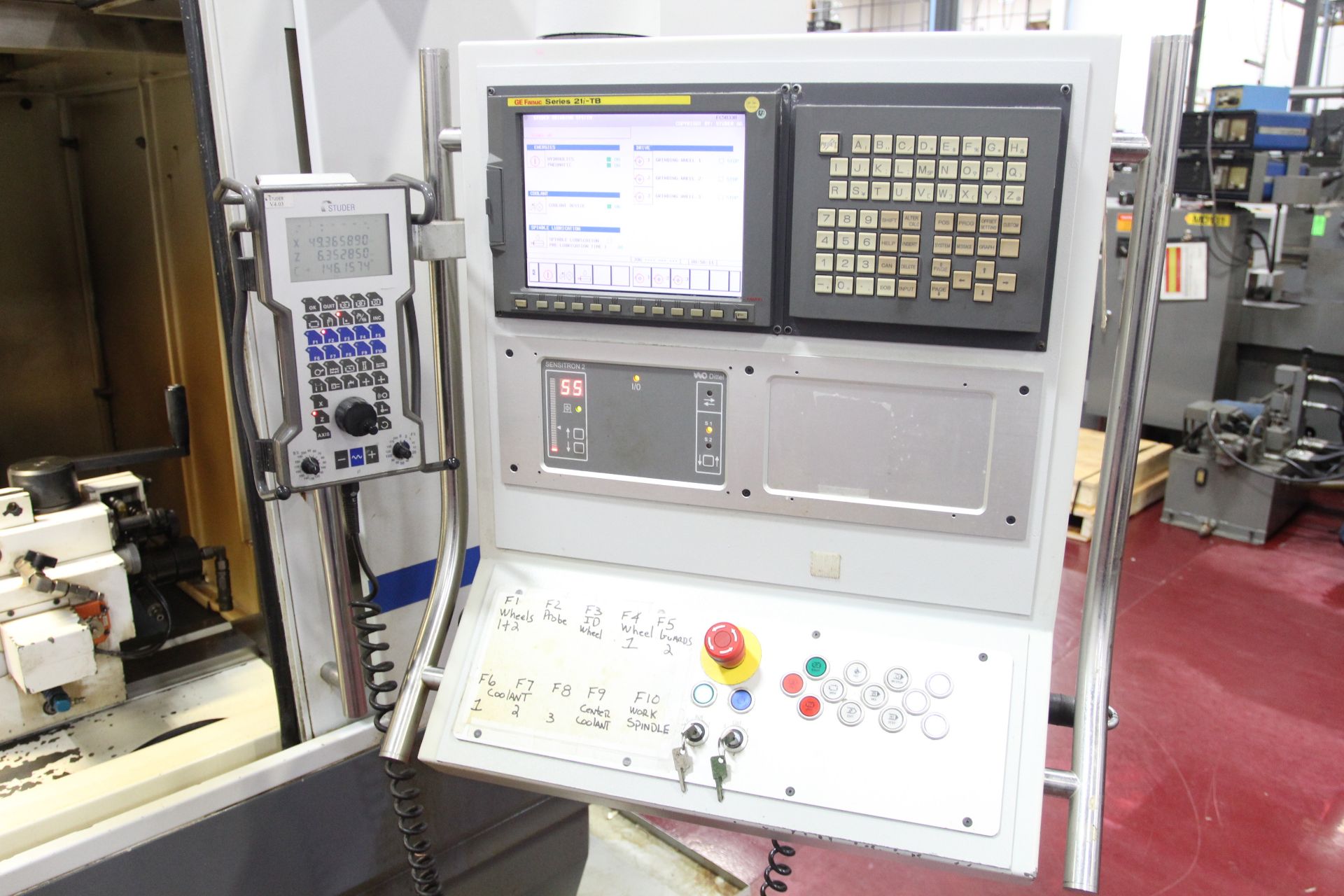 2007 STUDER S31 CNC UNIVERSAL GRINDER, s/n 112-030.0450, w/ GE FANUC Series 21i-TB Control, Max - Image 6 of 9