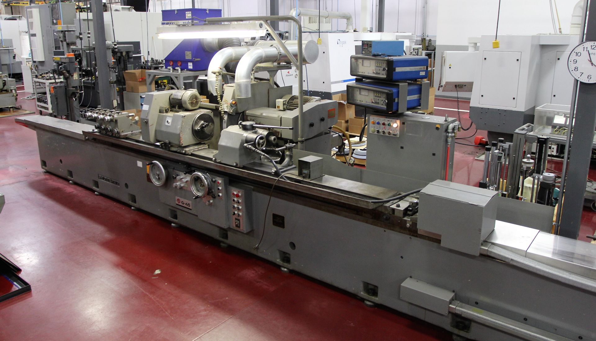 SHIGIYA GP-45-300 UNIVERSAL CYLINDRICAL GRINDER, s/n 40134, w/ MARPOSS Gauging Systems, Steady Rests