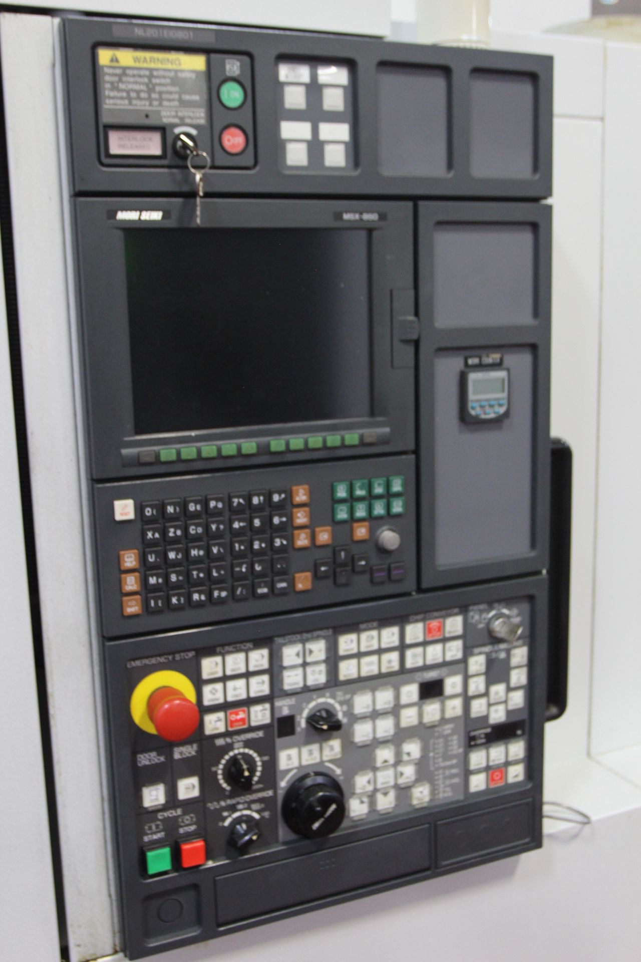 2005 MORI SEIKI NL2000Y/500 4 Axis TURNING CENTER, s/n NL201EI0801, w/ MSX-850 Control, Live - Image 6 of 7