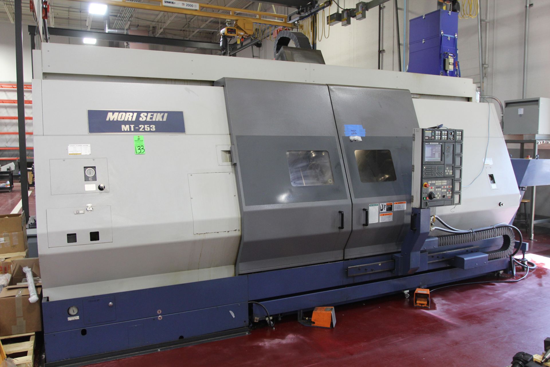 2001 MORI SEIKI MT 253S/1500 5 axis MILLING/TURNING CENTER, s/n 89, w/ MSG-501 Control, Max Swing- - Image 8 of 8