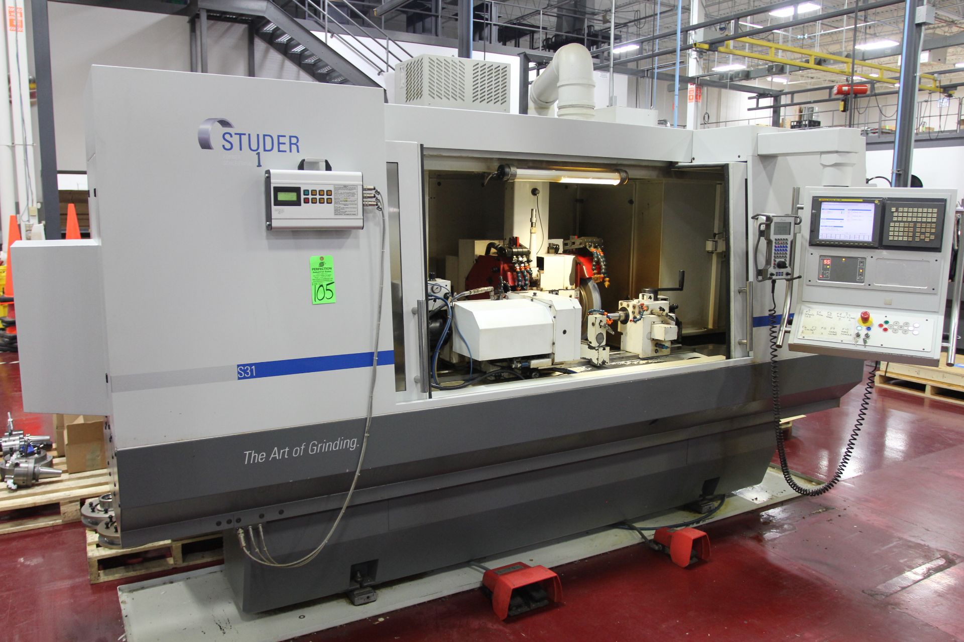 2007 STUDER S31 CNC UNIVERSAL GRINDER, s/n 112-030.0450, w/ GE FANUC Series 21i-TB Control, Max