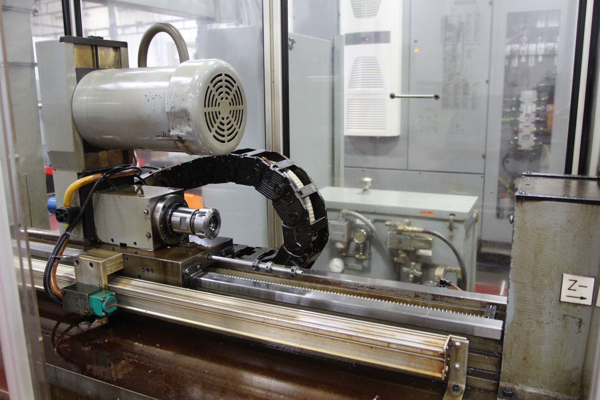 DADSON DS7530-KM CNC GUN DRILL, s/n 061099, w/ HEIDENHAIN CNC Control, .75” Dia.x30” Stroke, Coolant - Image 5 of 7