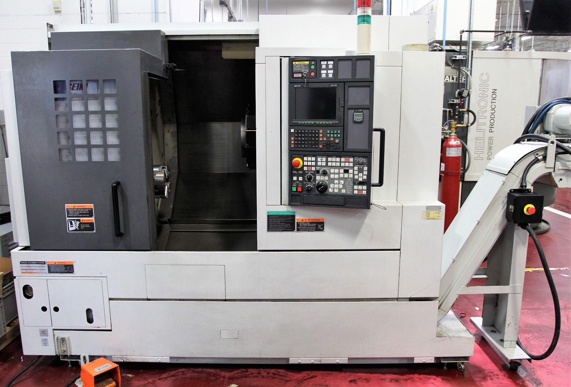 2005 MORI SEIKI NL2000Y/500 4 Axis TURNING CENTER, s/n NL201EI0801, w/ MSX-850 Control, Live