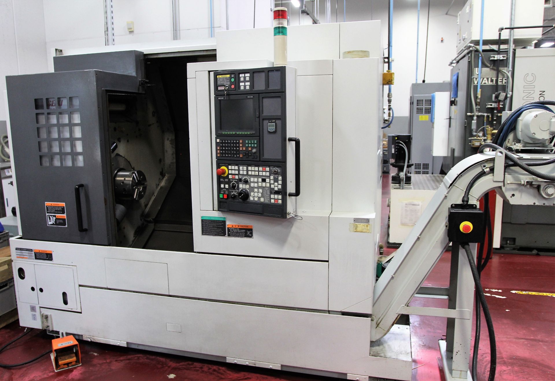 2005 MORI SEIKI NL2000Y/500 4 Axis TURNING CENTER, s/n NL201EI0801, w/ MSX-850 Control, Live - Image 3 of 7