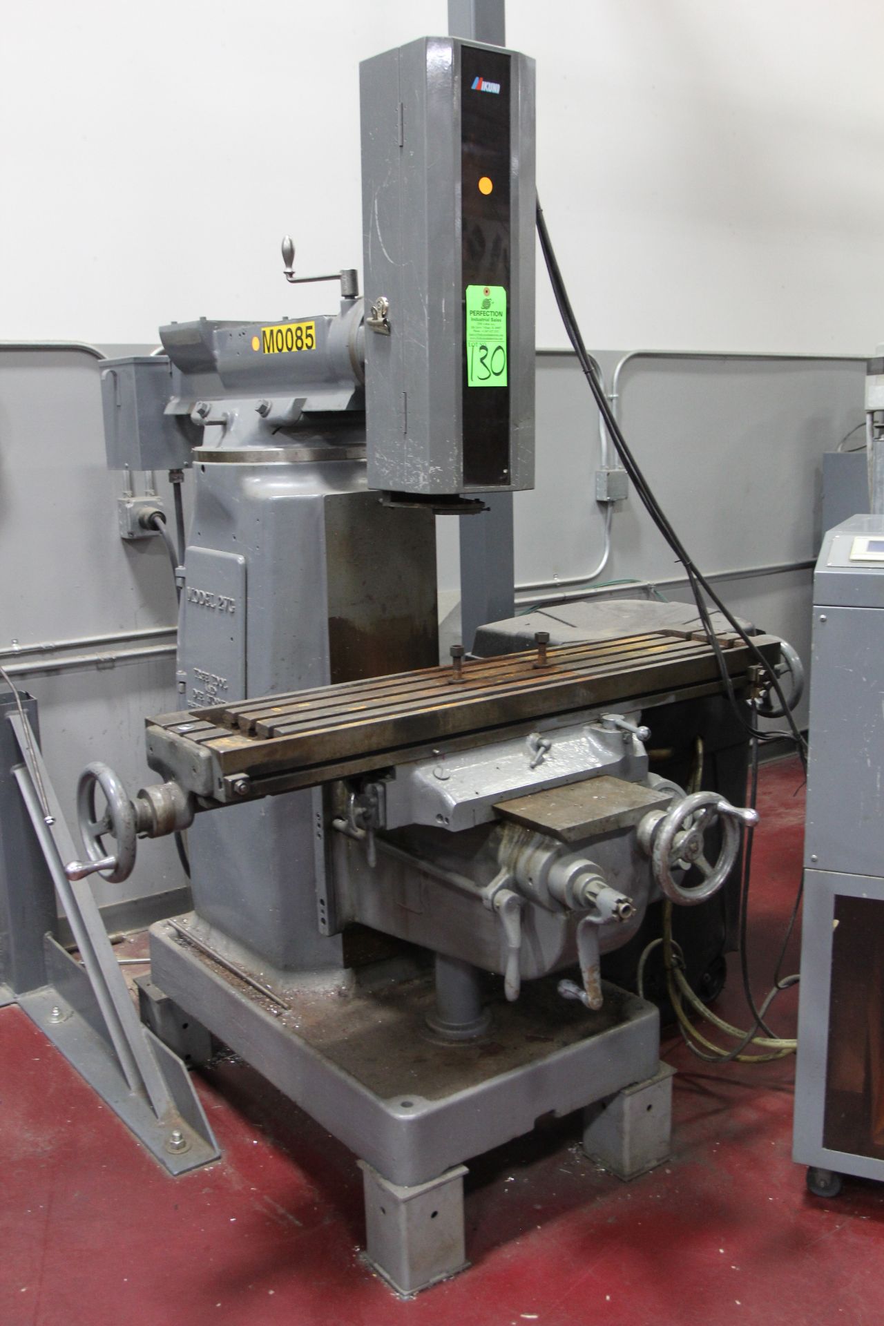 MIKUNI PES1092-2 ELECTRIC DISCHARGE DRILLING MACHINE, Mounted on TREE Mill Base - Image 2 of 3